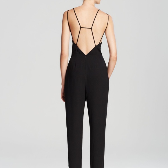 Lush Pants - Lush Strappy in Black Jumpsuit